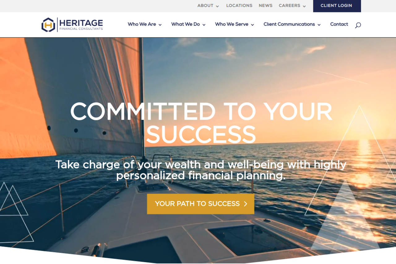 Screenshot of heritageconsultants.com