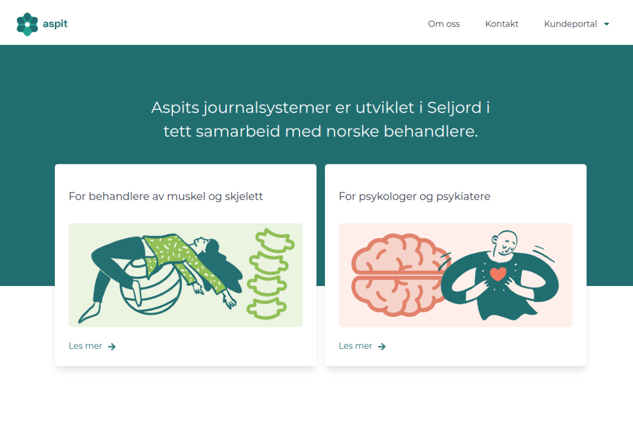 aspit.no screenshot