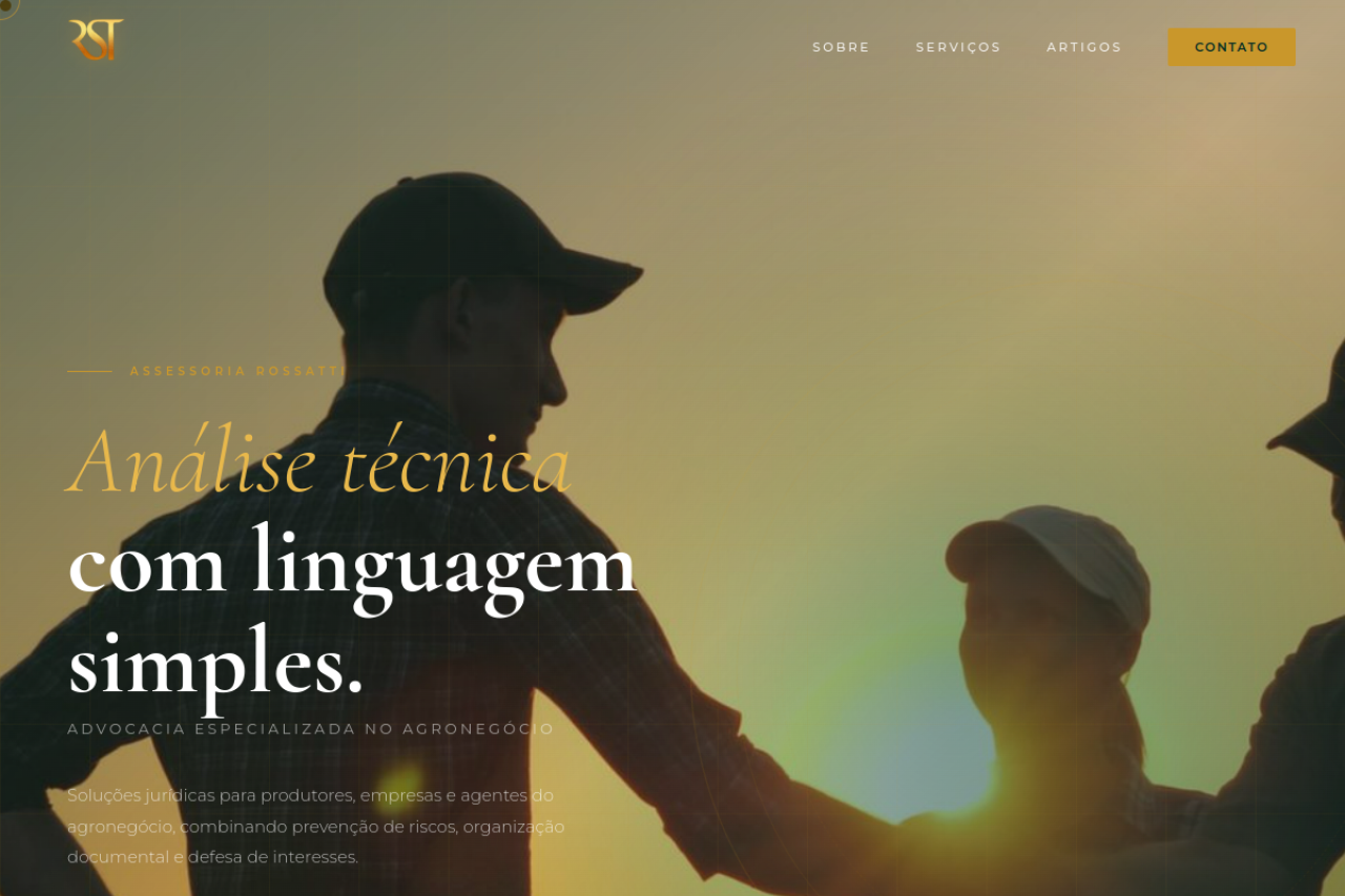 Miniatura do site Assessoria Rossatti