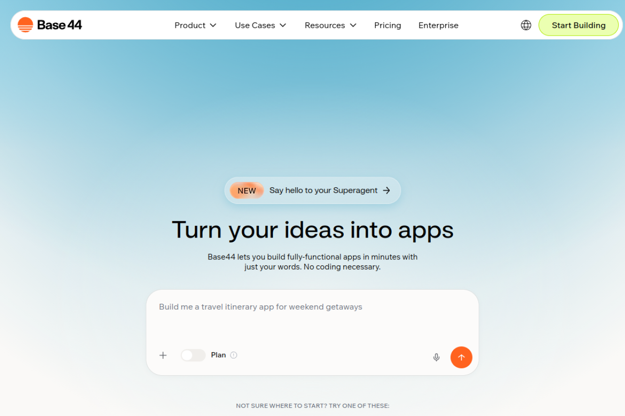 Build Apps with AI in Minutes