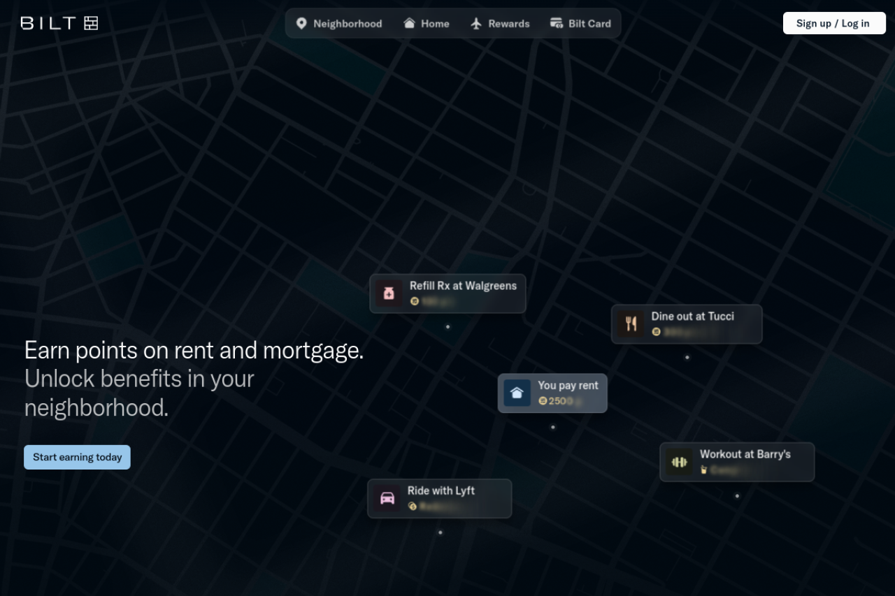 Screenshot of bilt.com