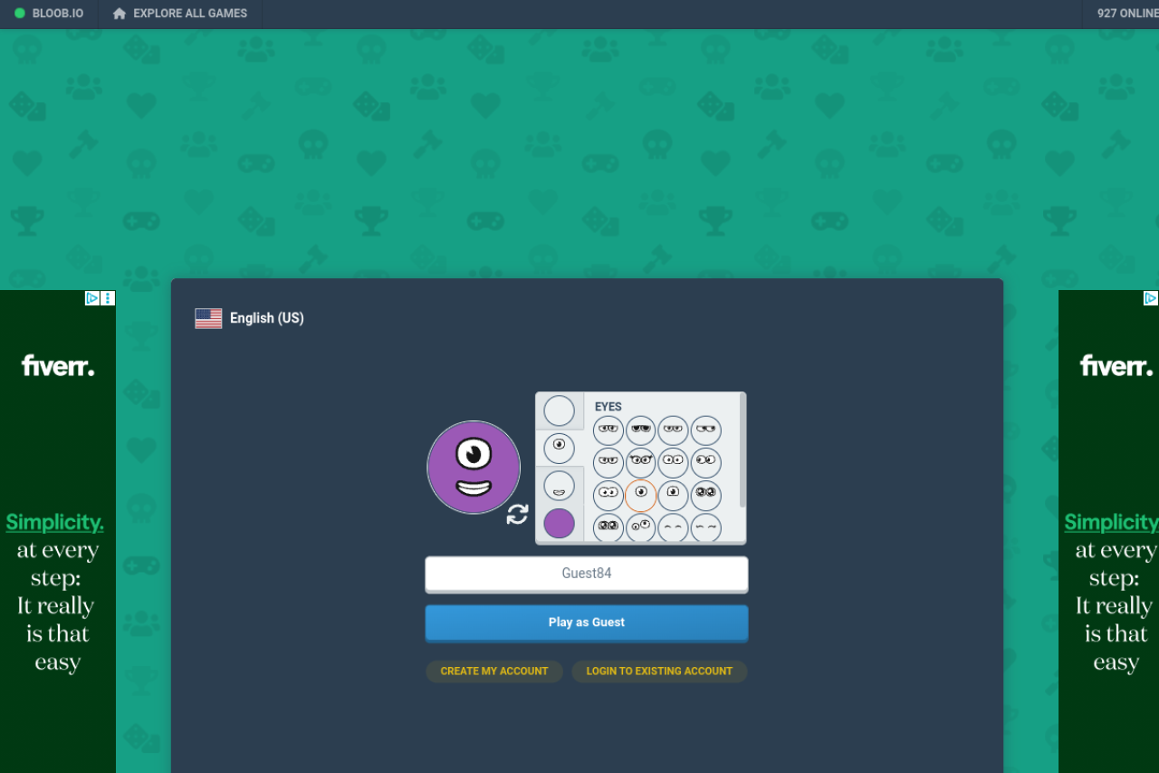 Screenshot of bloob.io