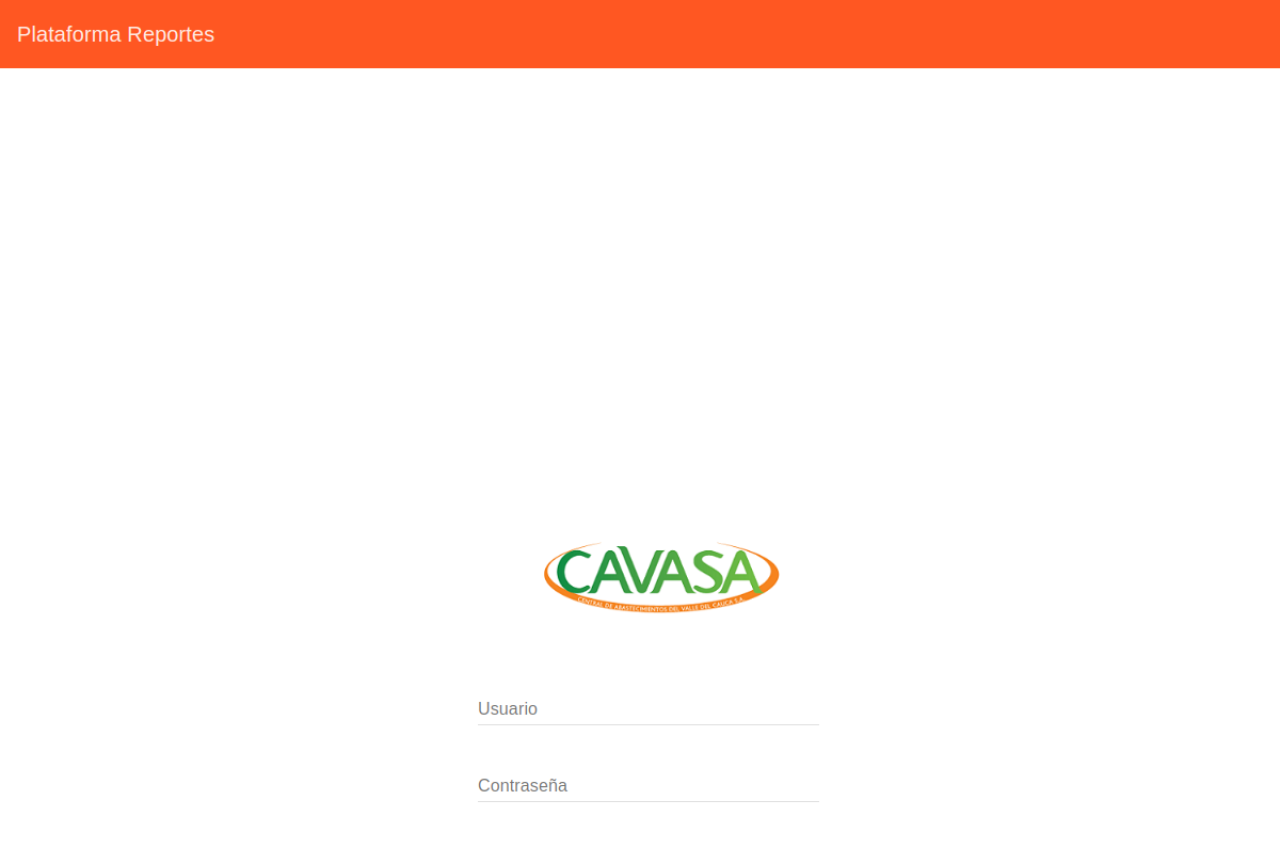 Screenshot of cavasa.com.co