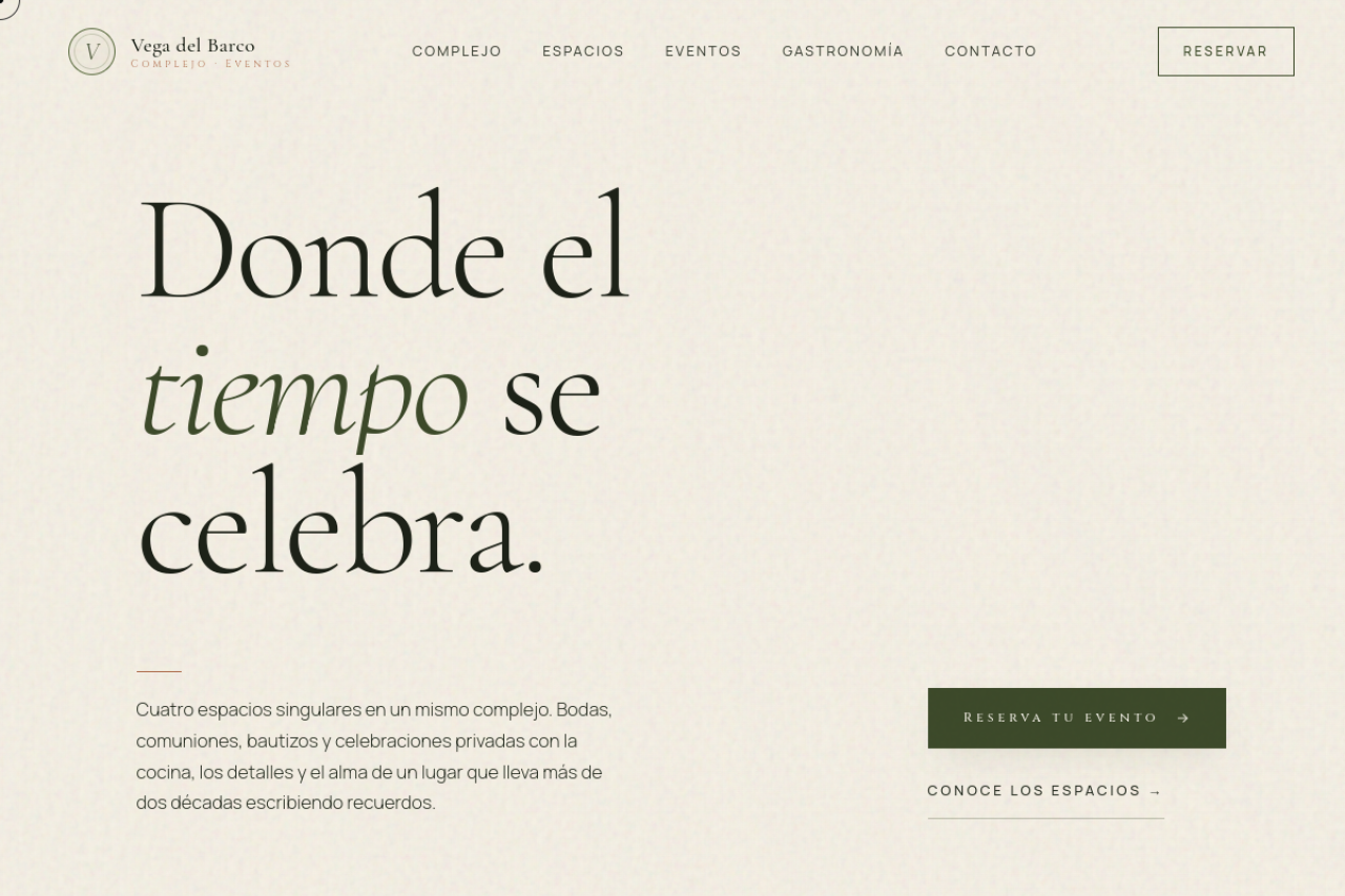 Web de Vega del Barco
