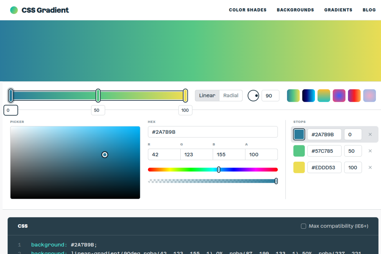 CSS Gradient
