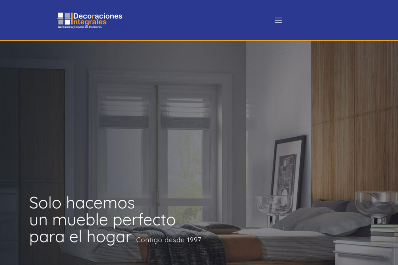 Vista previa de Decoraciones Integrales