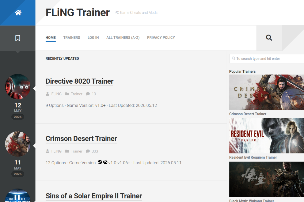 FLiNG Trainer
