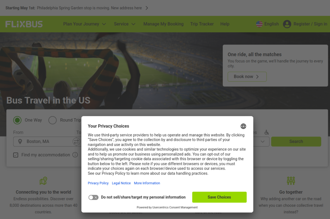 flixbus.dk screenshot