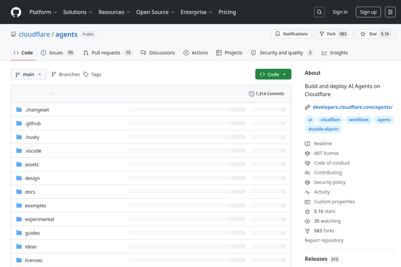 GitHub - cloudflare/agents: Build and deploy AI Agents on Cloudflare 界面预览