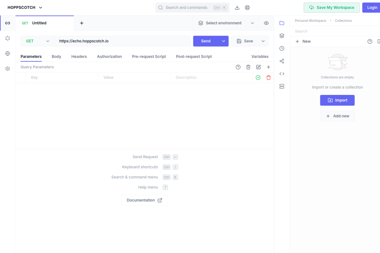 Preview of Hoppscotch