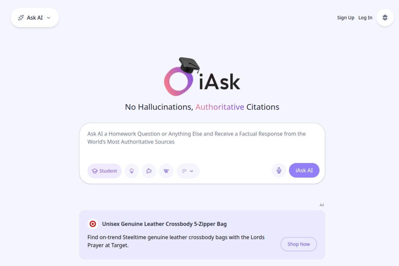 Ask AI Questions · Question AI