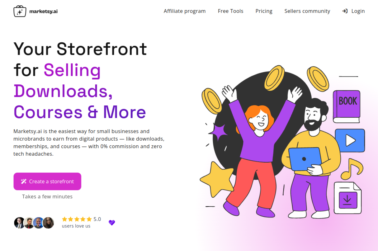 Your Storefront Selling Downlo