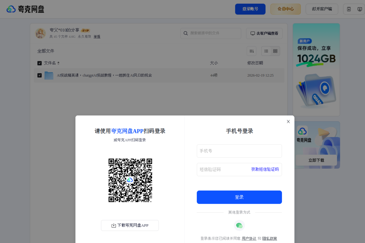 AI实战精英课 界面预览