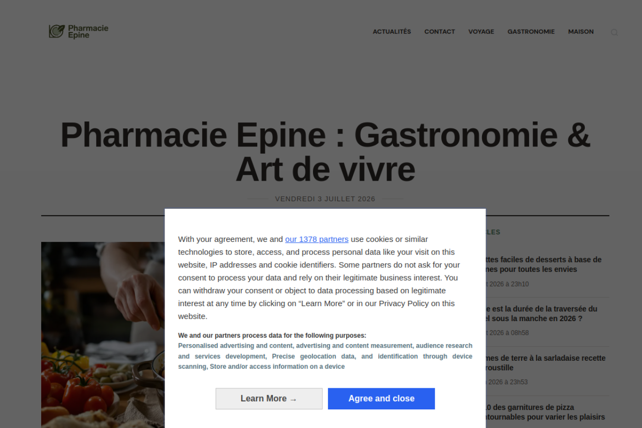pharmacie-epine.fr screenshot
