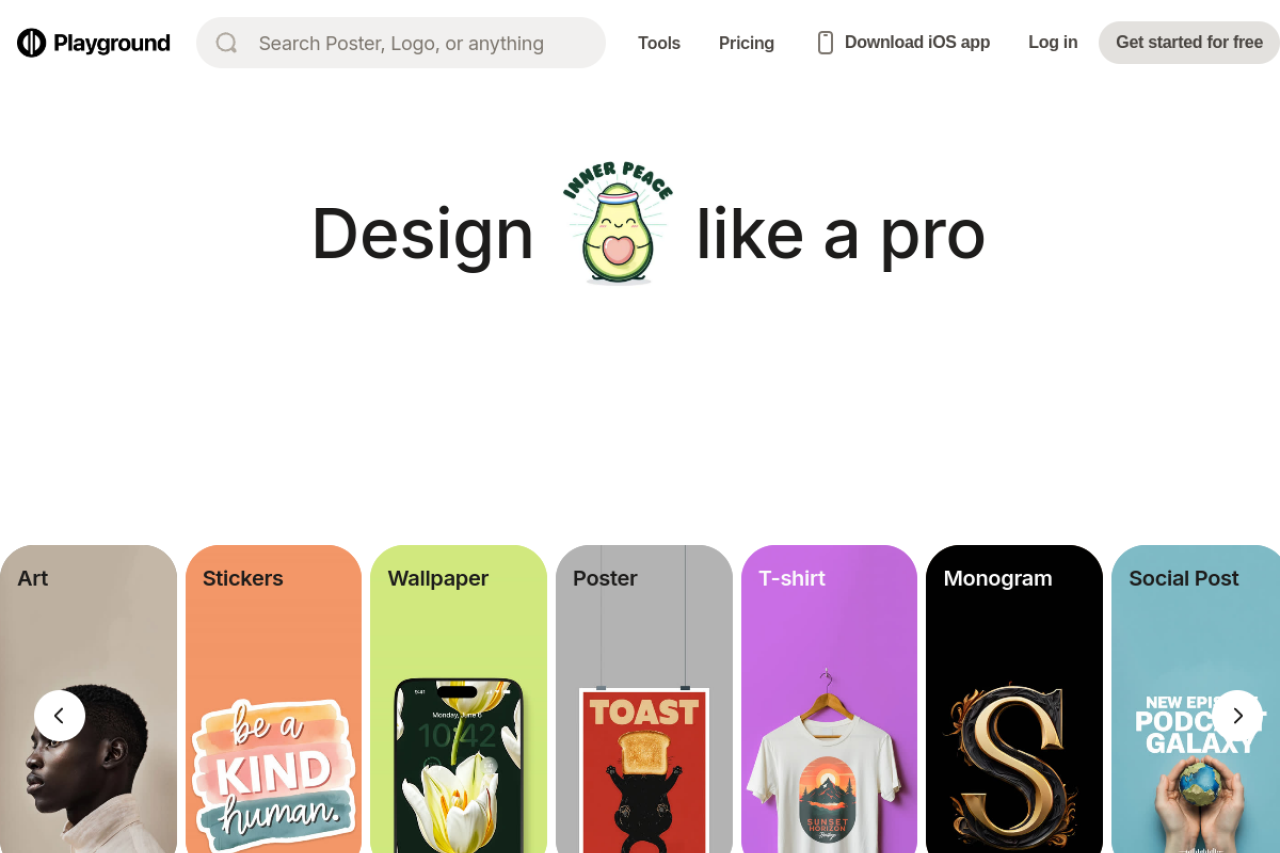 Free AI Design Tool: Logos, T-