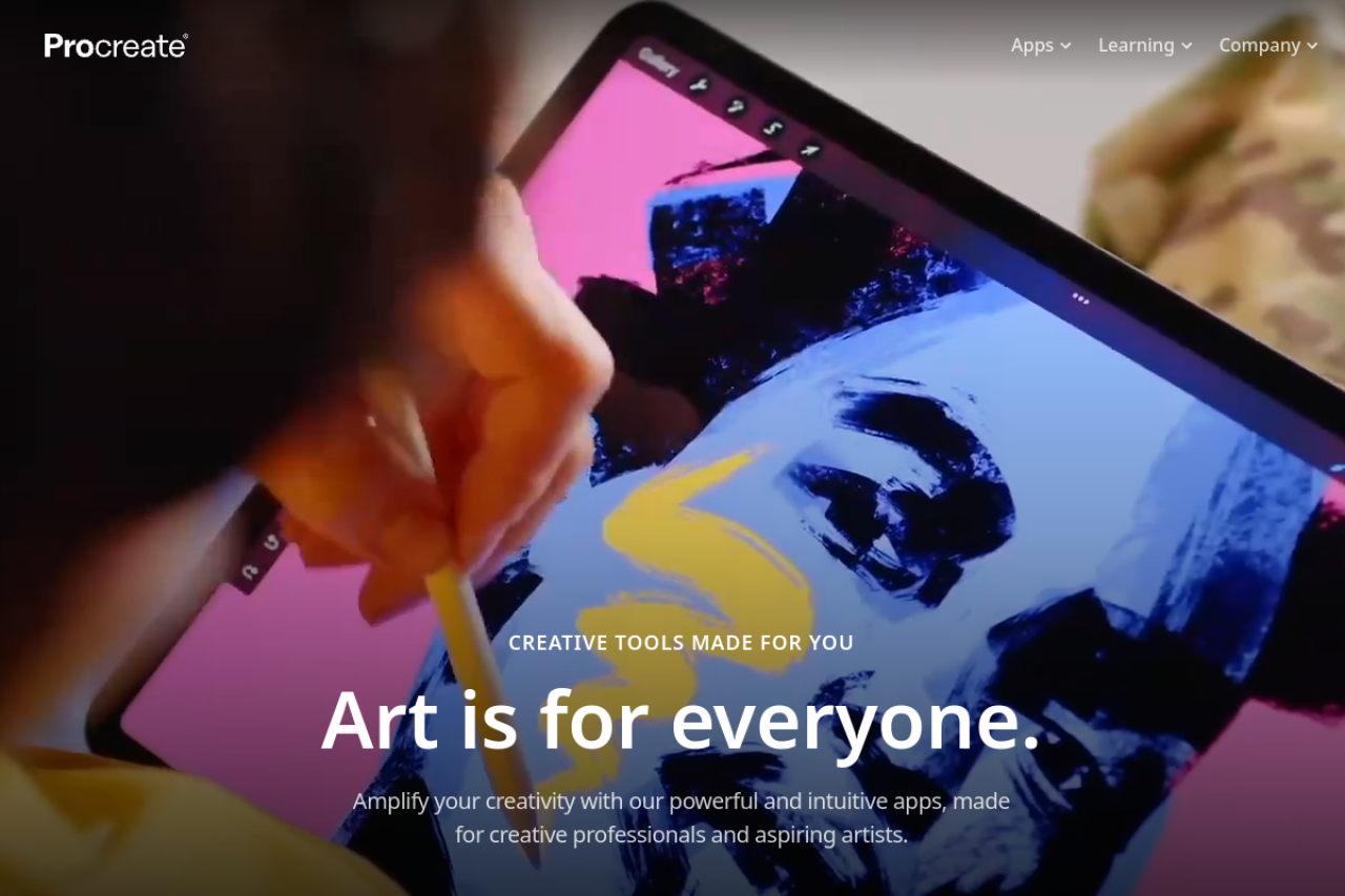 Preview of Procreate