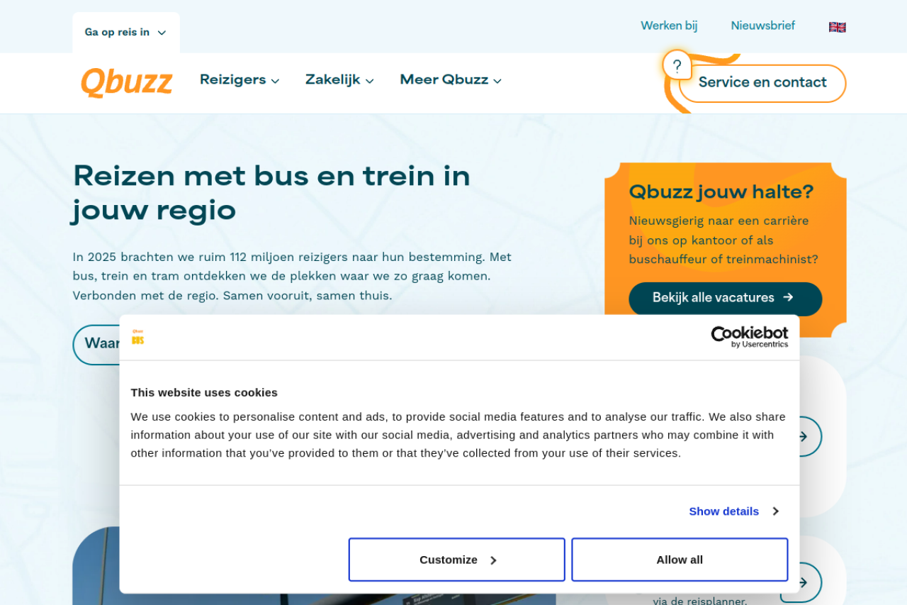 qbuzz.nl screenshot