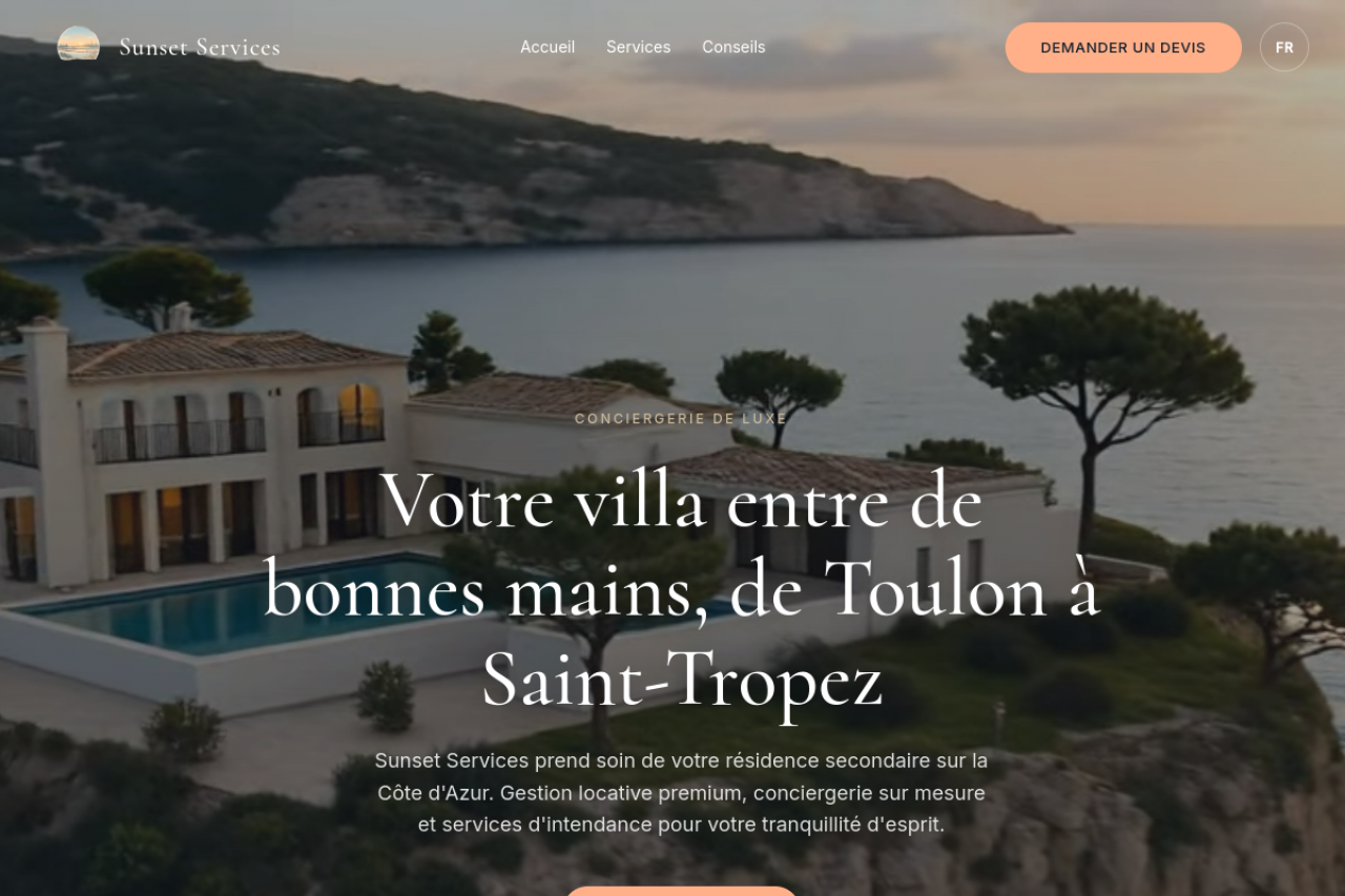 Sunset Services Conciergerie