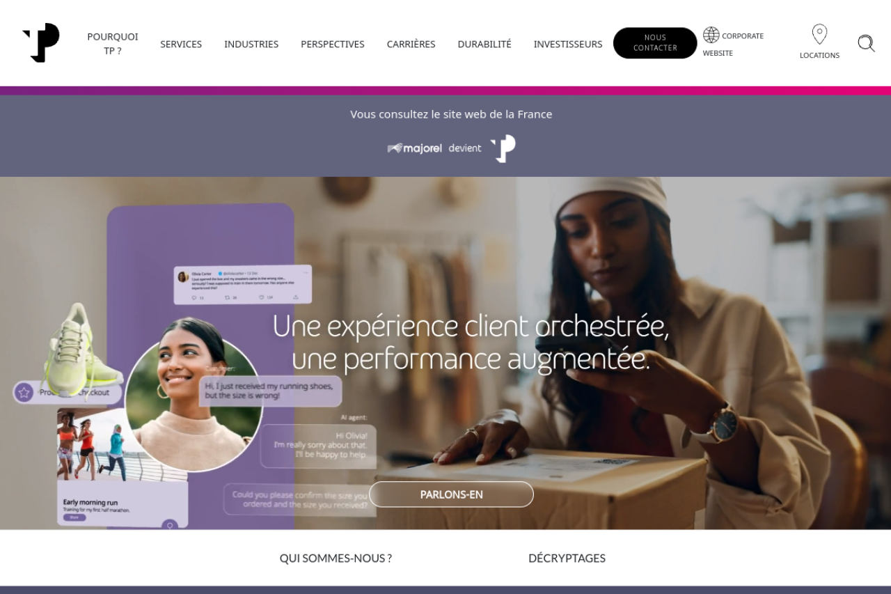 teleperformance.fr screenshot