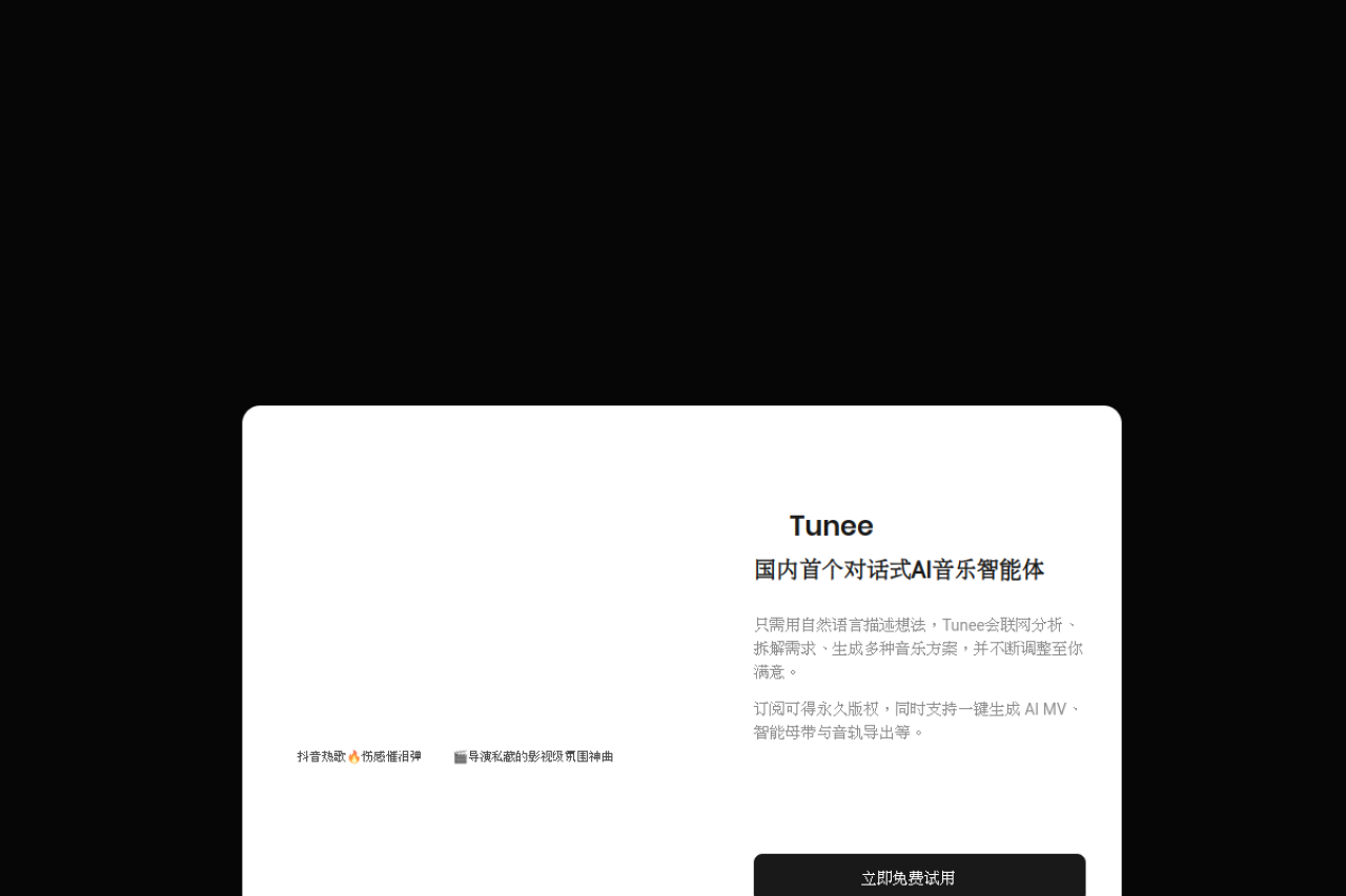 天谱乐-自研AI音乐大模型