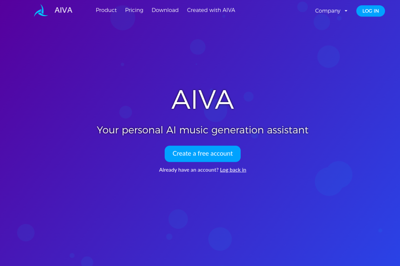AIVA, the AI Music Generation