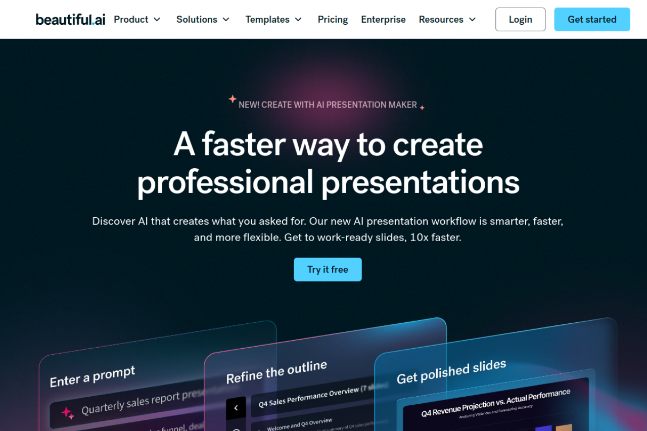 Best AI Presentation Maker for