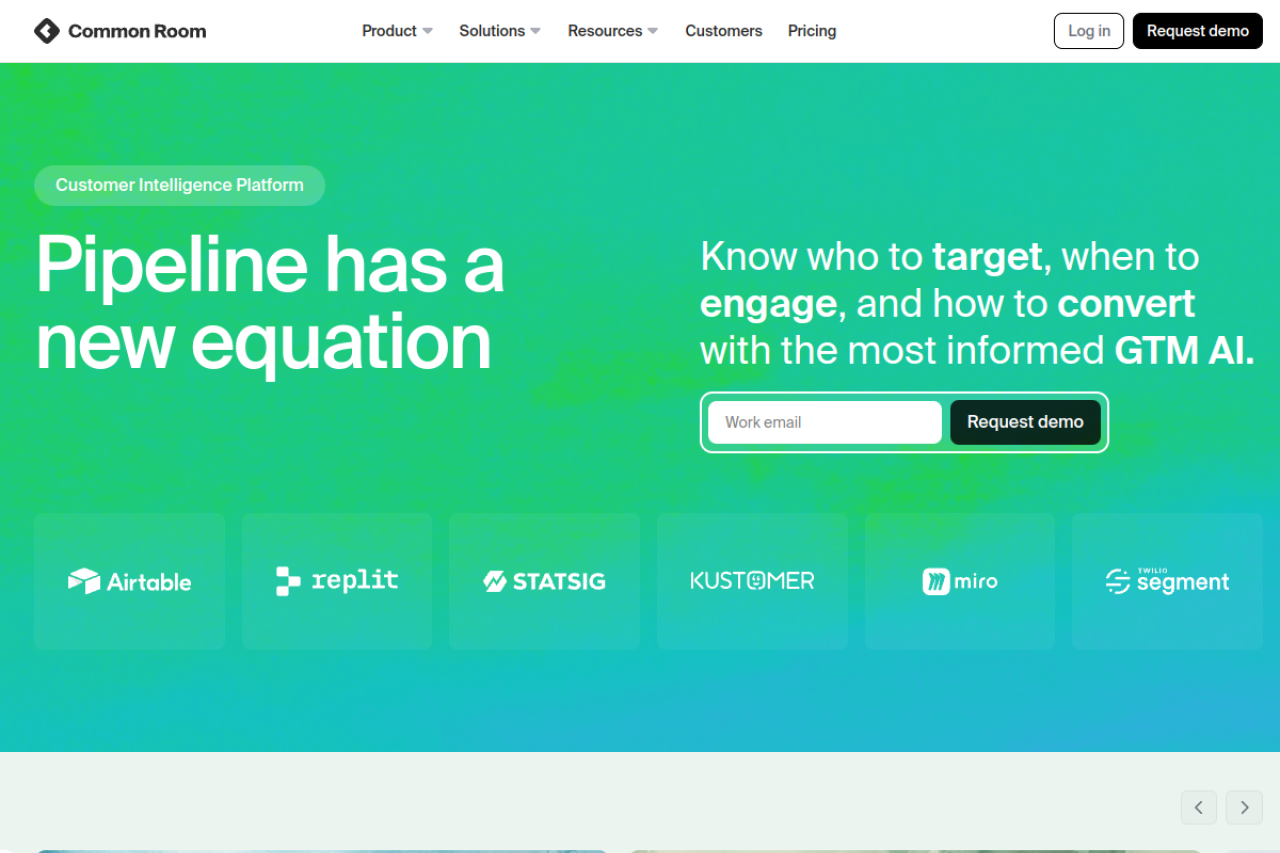 Common Room website screenshot