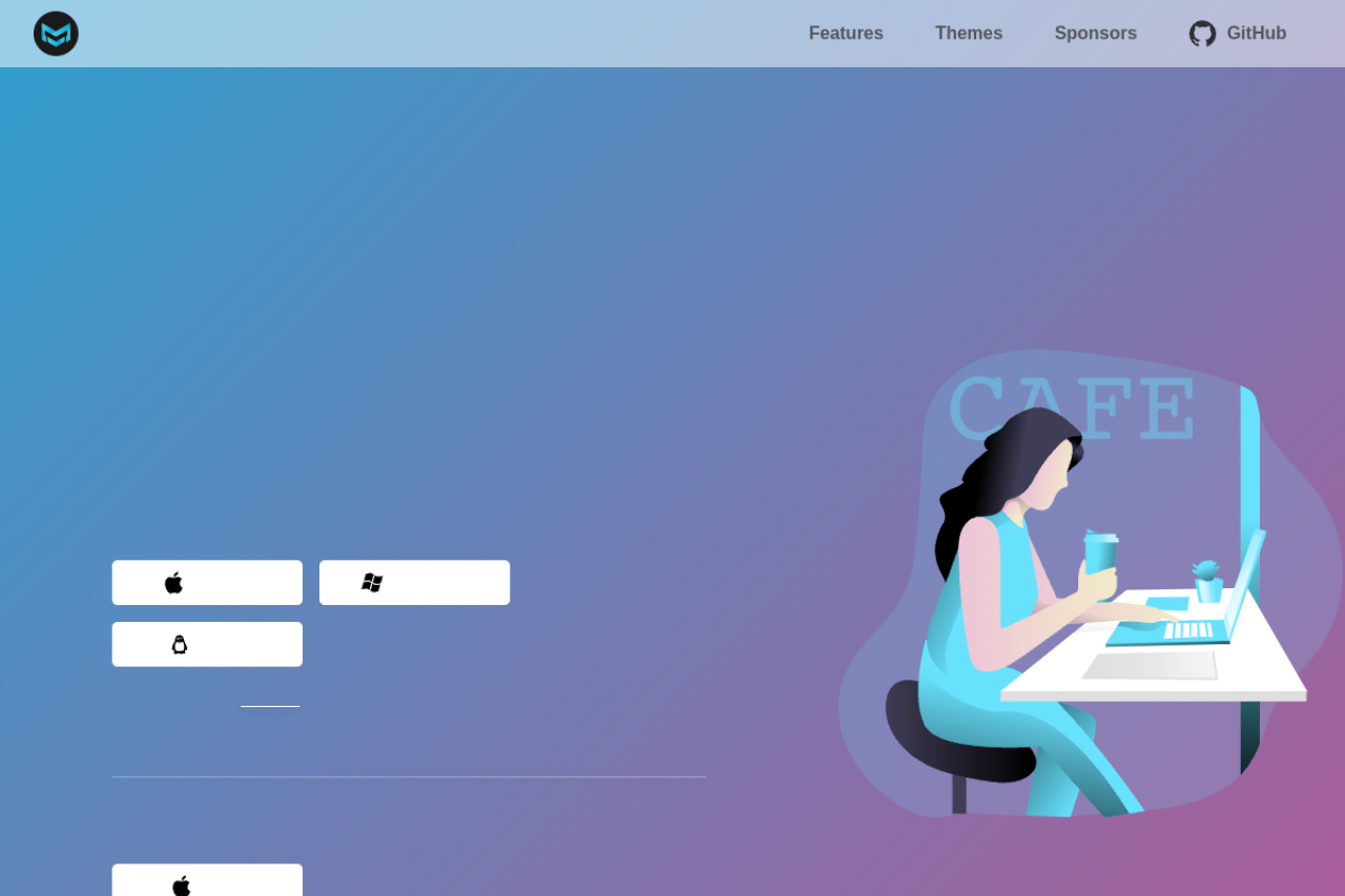 MarkText - Simple and Elegant Markdown Editor 界面预览