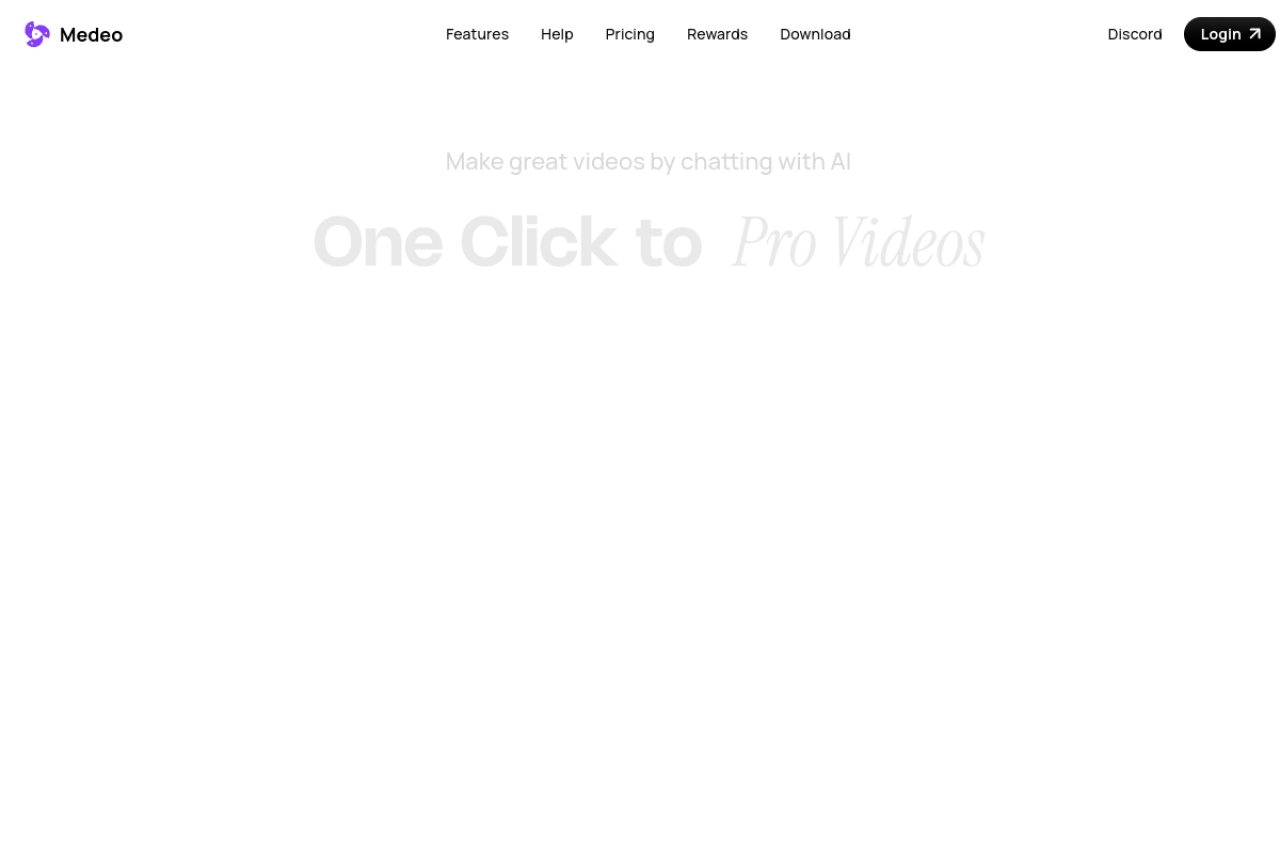 Medeo: AI Video Generator