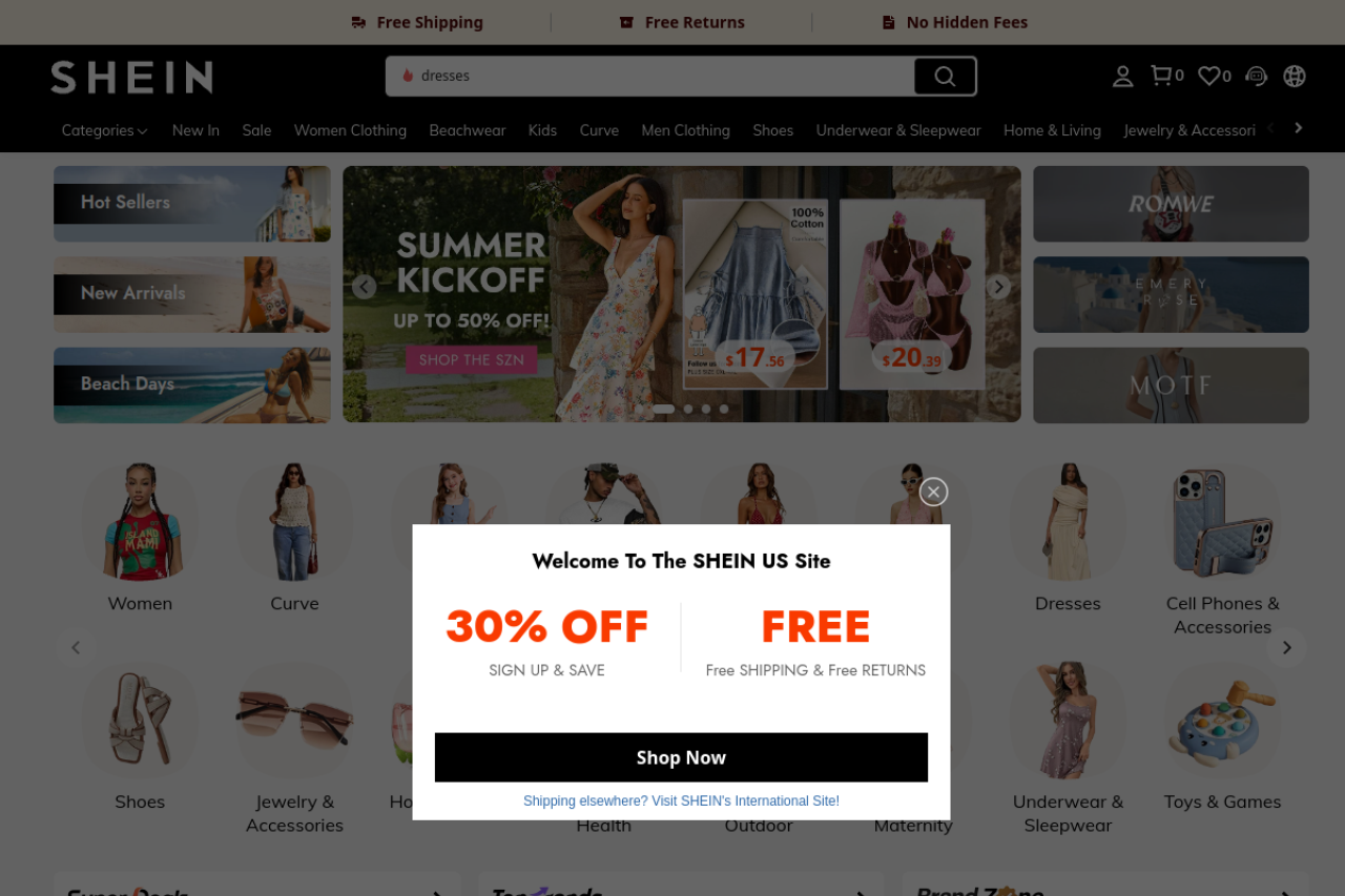 最大90%OFF#SHEIN Golden Week Sal
