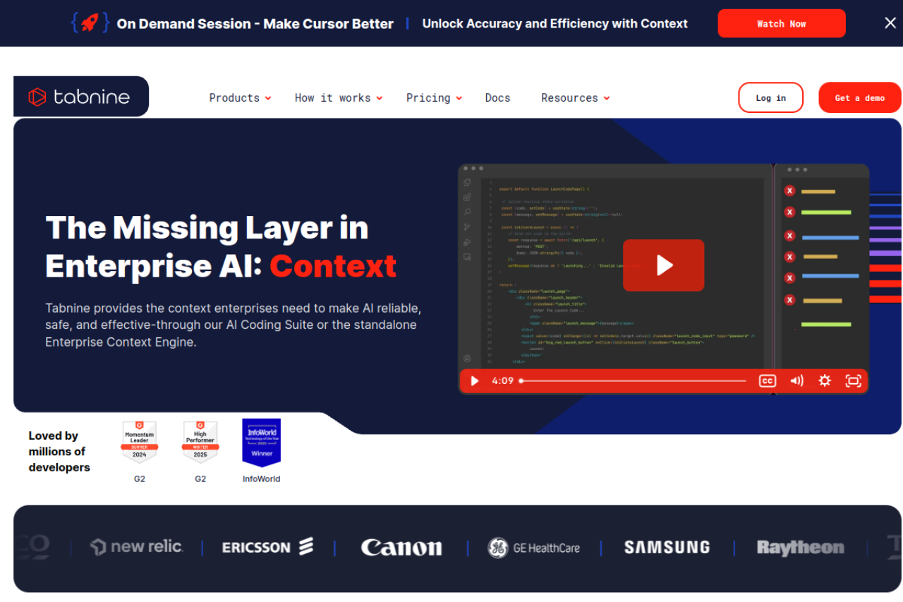 Tabnine AI Code Assistant