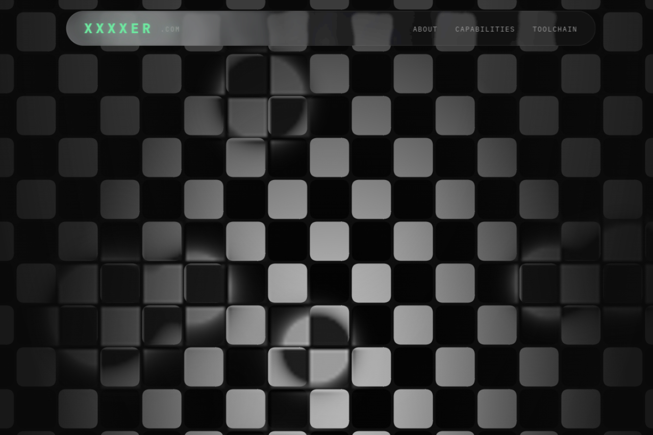 Full website screenshot of xxxxer.com