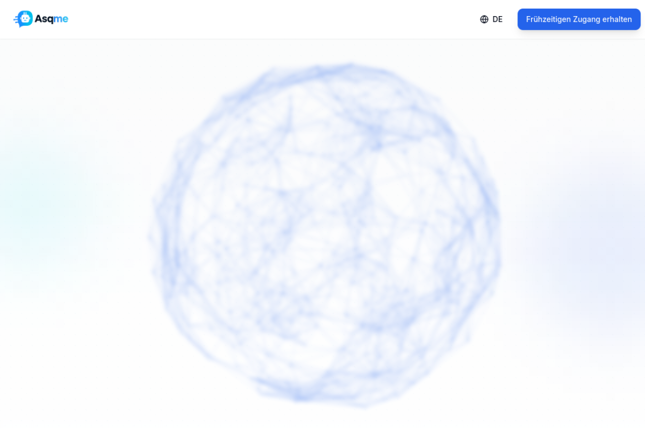 Asqme Ai website screenshot