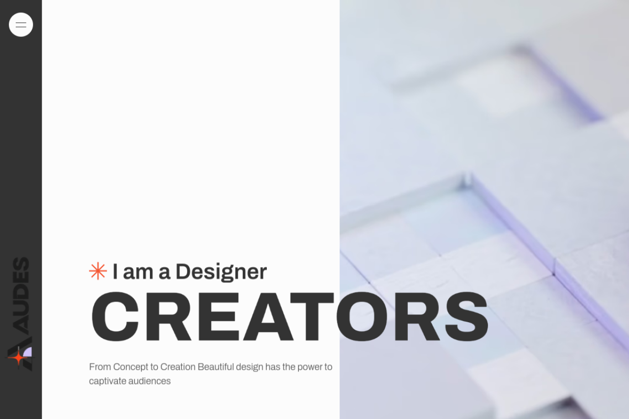 audes.studio desktop preview