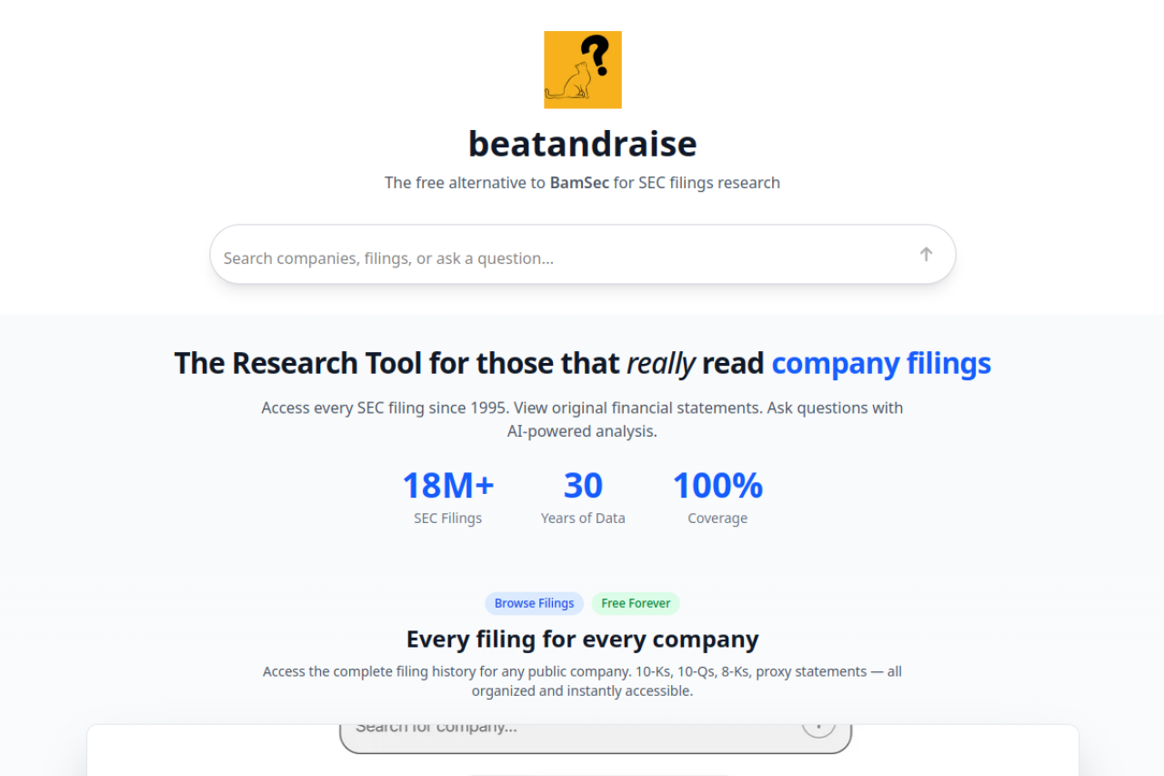 Beatandraise Com website screenshot