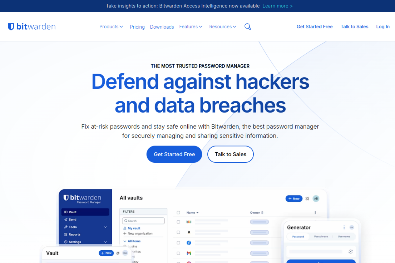 Bitwarden password manager
