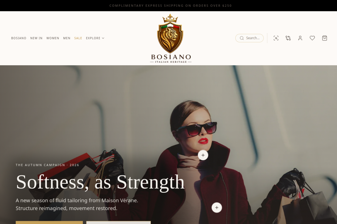 Screenshot of Bosiano