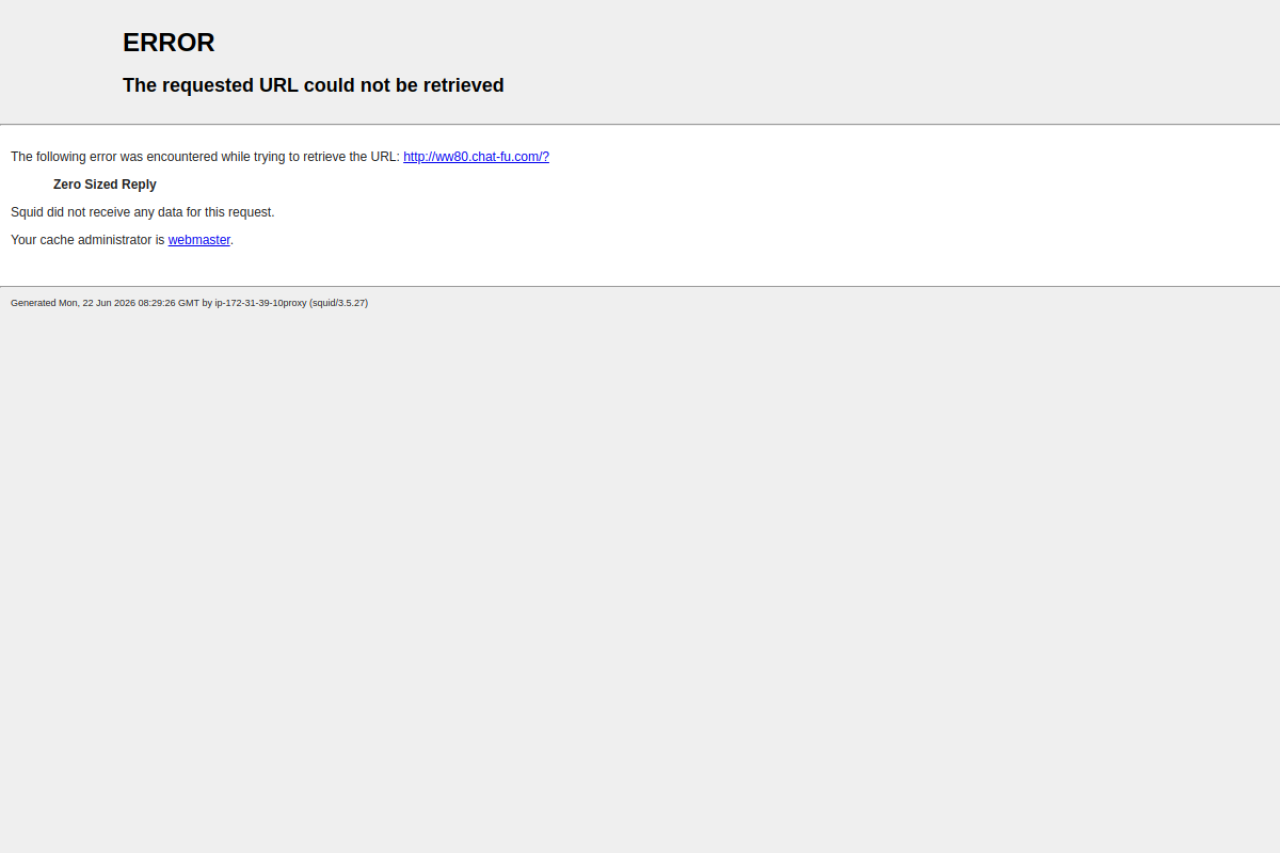Chat Fu website screenshot