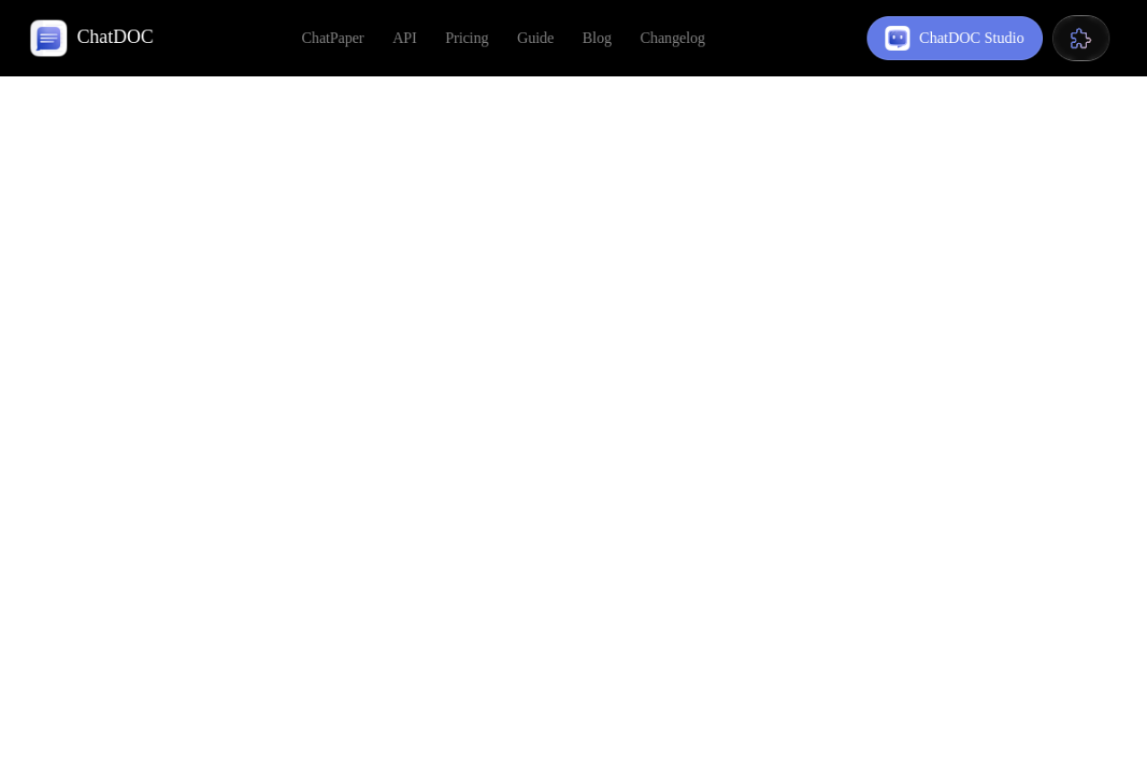 ChatDOC website screenshot