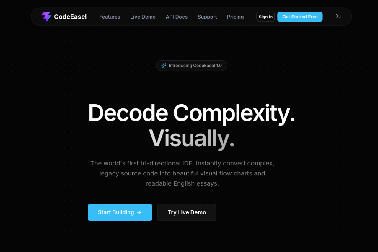 Code Easel desktop