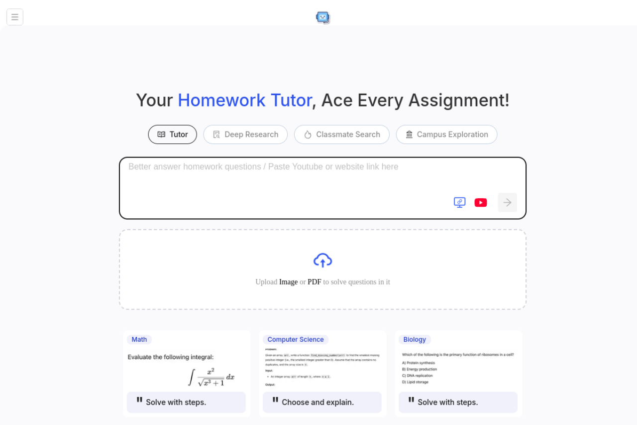 Collegebot Ai website screenshot