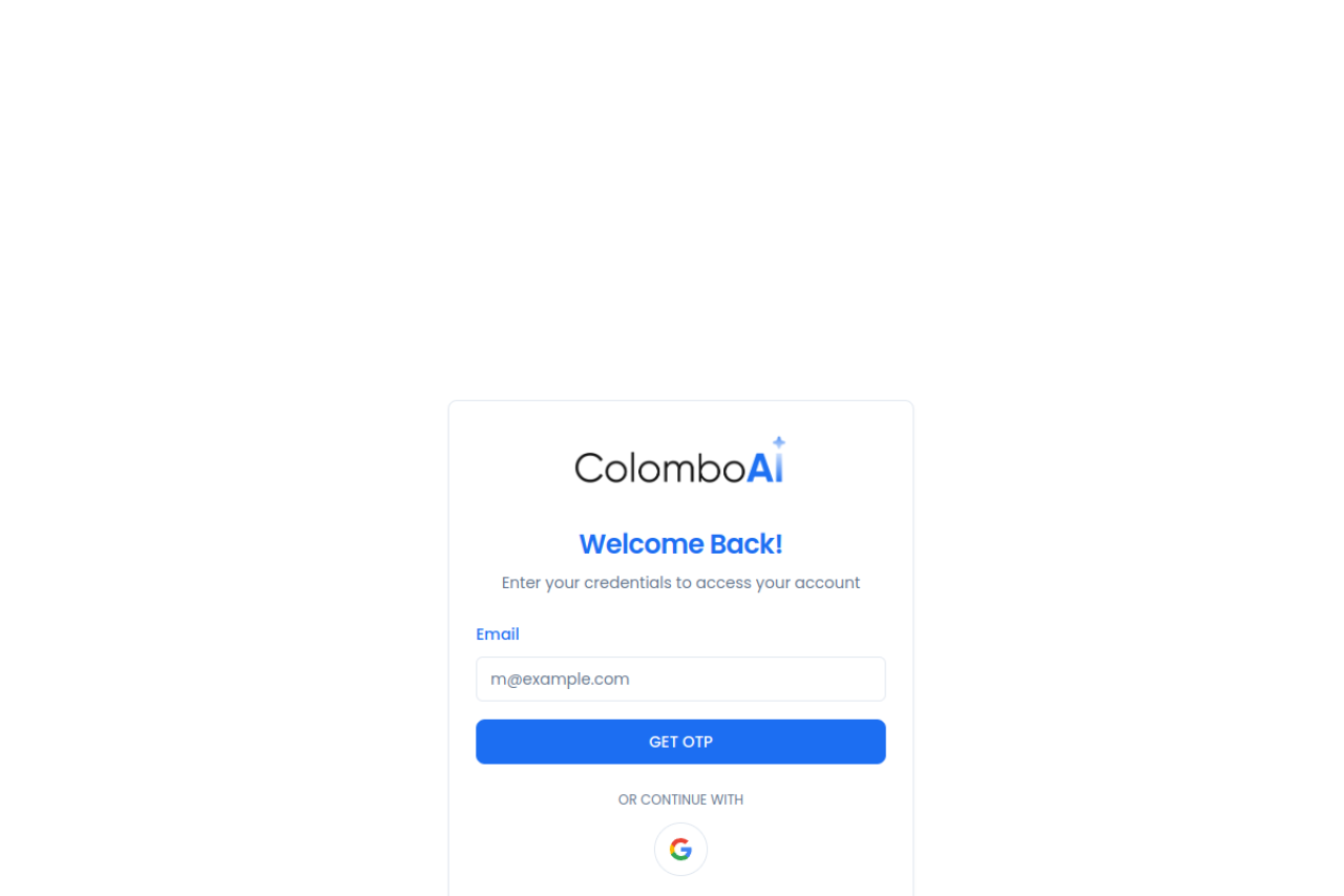 Colomboai website screenshot