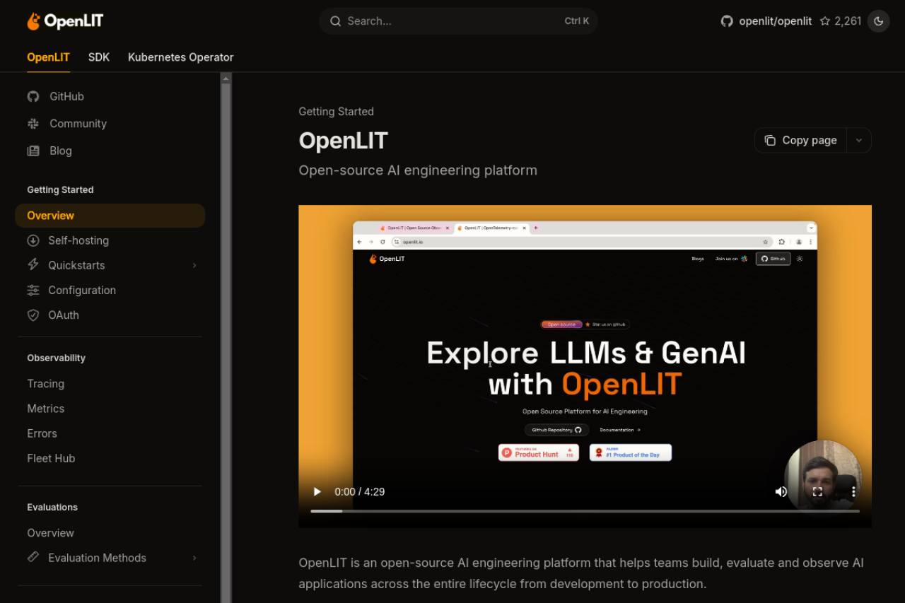 Openlit Preview