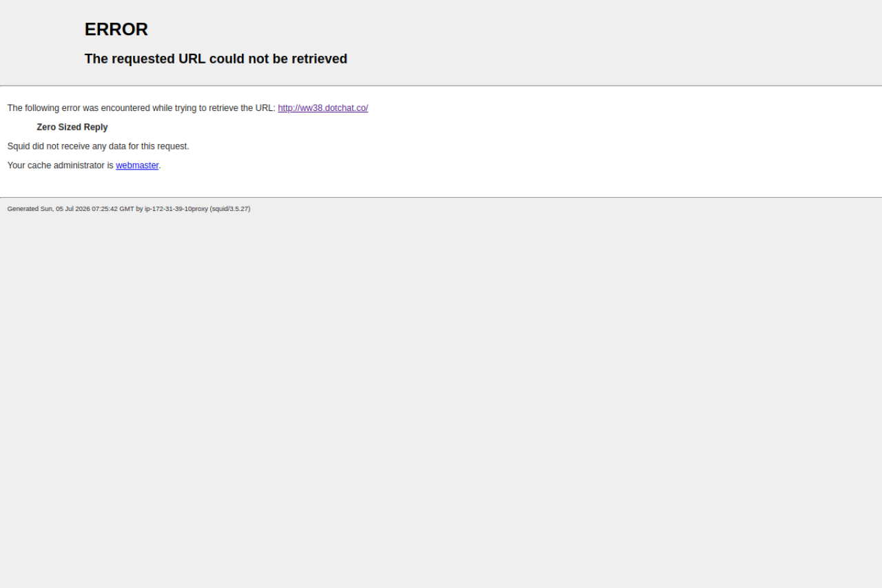 Dotchat website screenshot