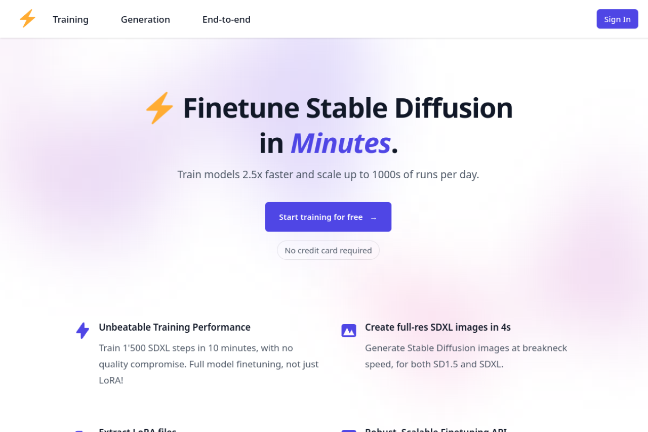 Dreamlook Ai website screenshot