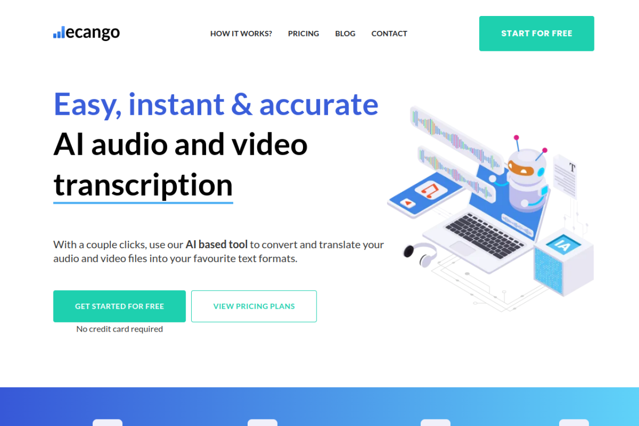 Ecango Com website screenshot
