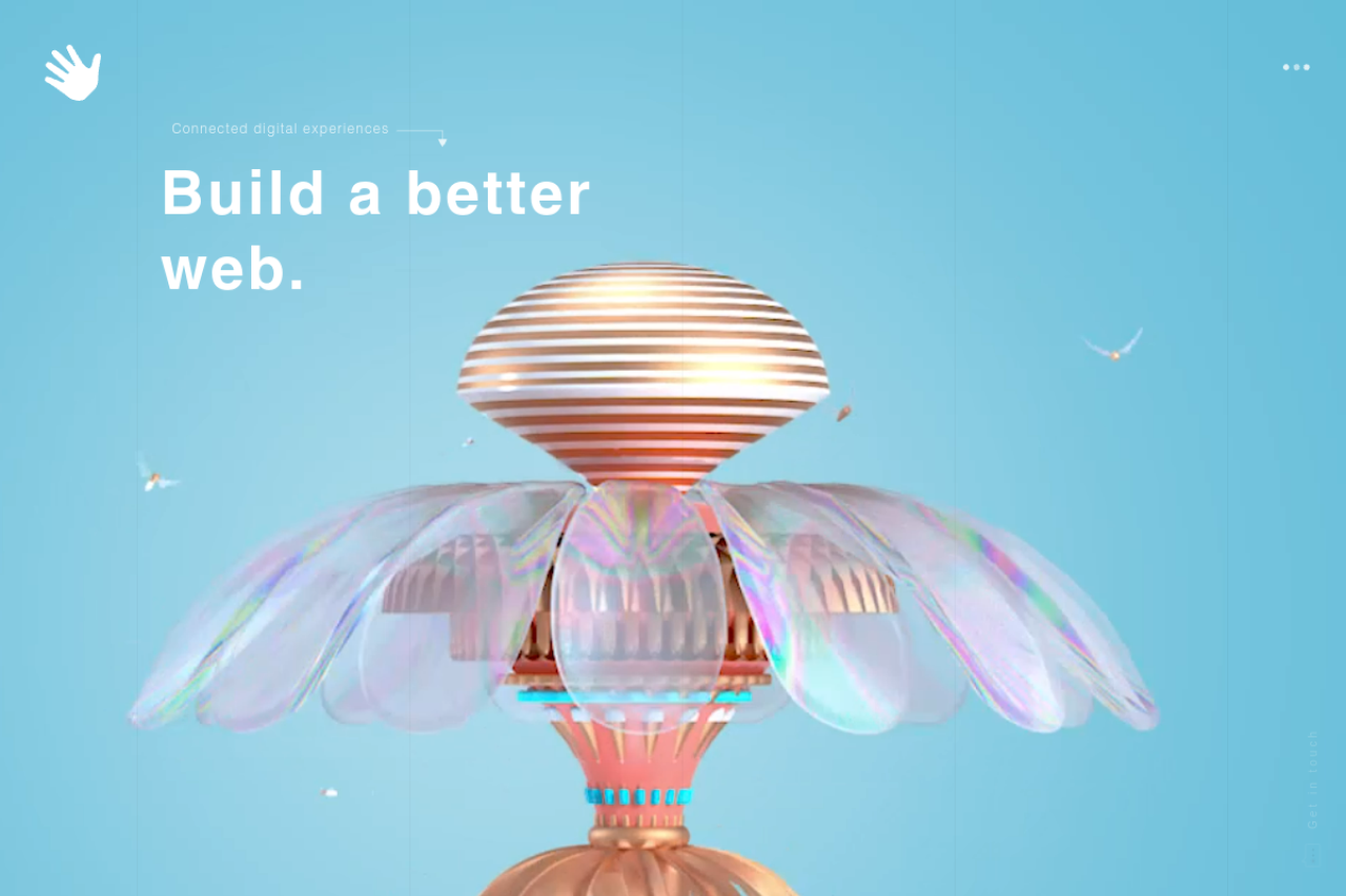 Design Interactive website screenshot
