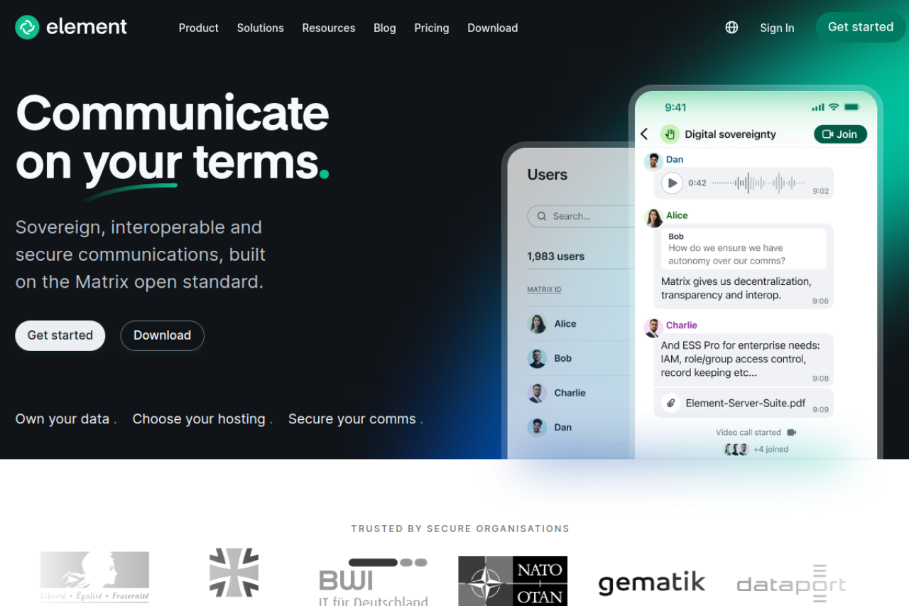 Element/Matrix Preview