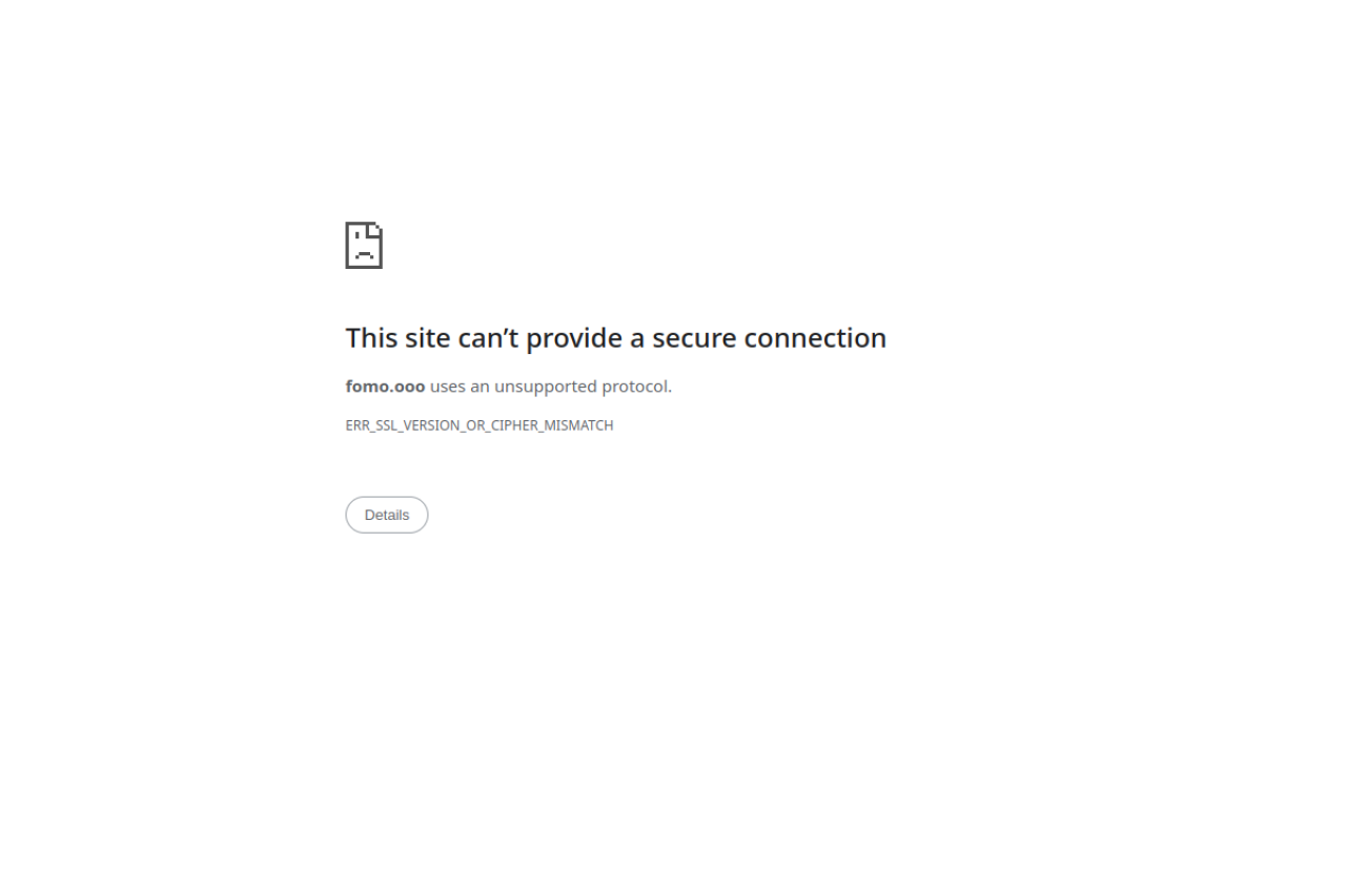 Fomo Insights — live site screenshot