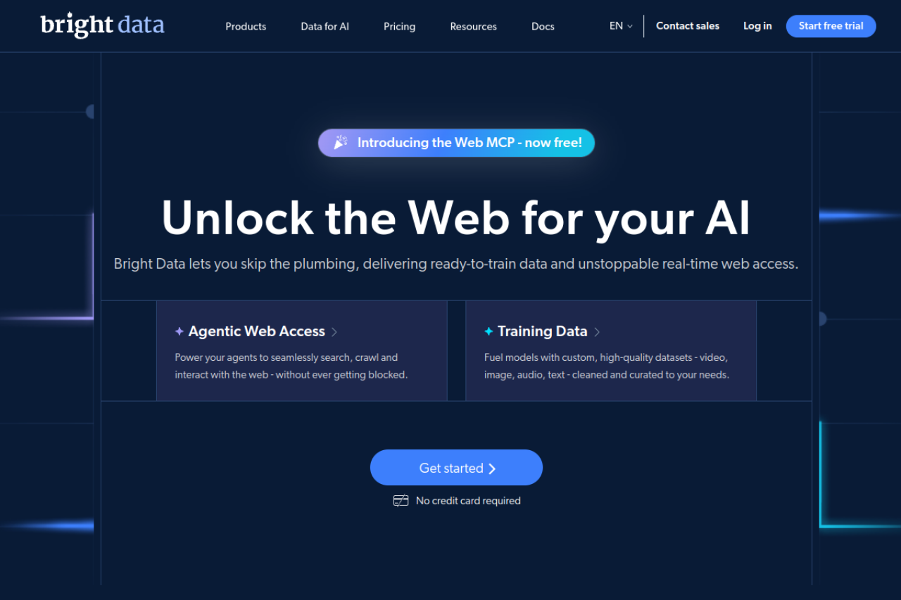 Bright Data Dataset Marketplace website screenshot